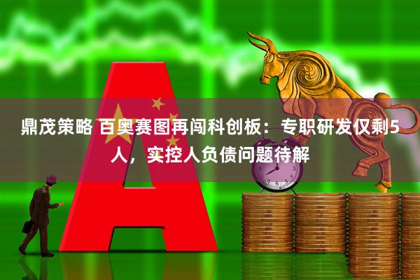 鼎茂策略 百奥赛图再闯科创板：专职研发仅剩5人，实控人负债问题待解